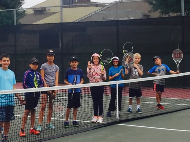 Gleason Tennis groups photograph